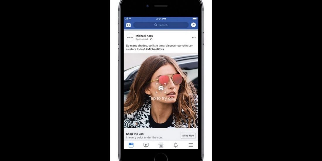 Les publicités en réalité augmentée arrivent sur Facebook et Instagram