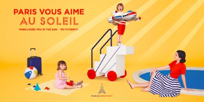 Paris Aéroport vous aime et veut le prouver en affichage et social media