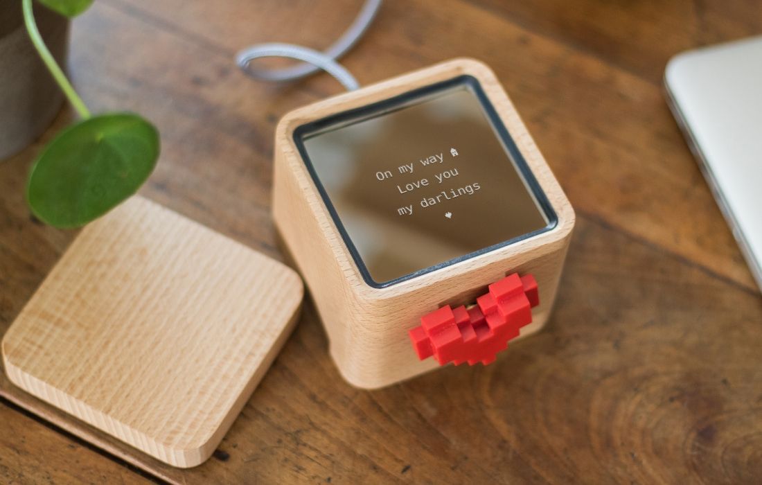 Lovebox Black & White | Love Note Messenger | Meaningful for Mom, Dad,  Wife, Husband, Grandma, Grandpa, Kids, Couple Gift, Long Distance  Relationship