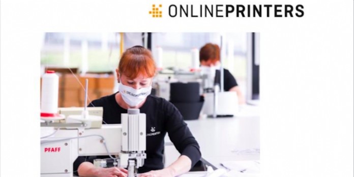 Onlineprinters se lance dans les masques en tissu personnalisables