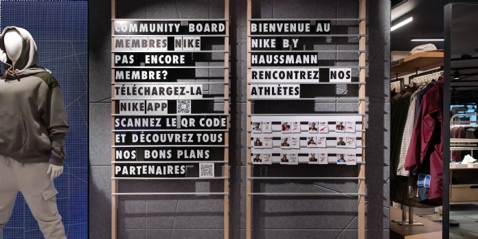 Dans les coulisses du nouveau concept store Nike à Paris