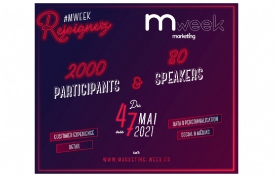 4 au 7 mai 2021 : on se retrouve à la Marketing Week !