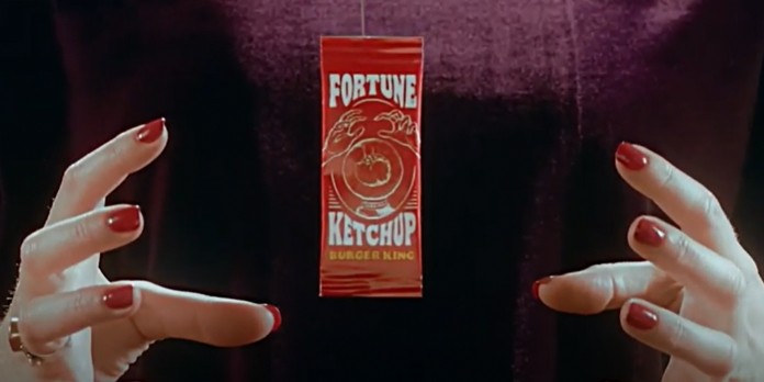 Quand le Fortune Ketchup de Burger King prédit que ' tu vas beignet dans le bonheur '
