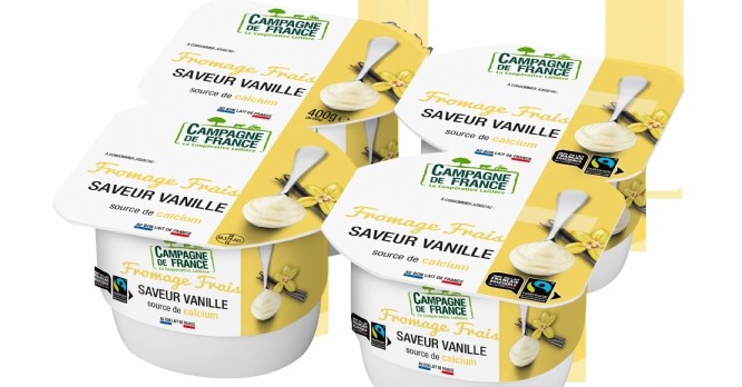 Le lancement de la semaine : Max Havelaar labellise le fromage frais des Maîtres Laitiers du Cotentin