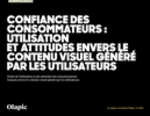 Couverture Étude de l'utilisation et des attitudes des consommateurs français envers le contenu visuel généré par les utilisateurs.