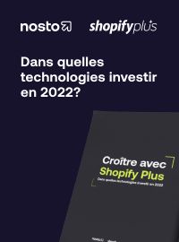 Couverture Croître avec Shopify Plus en 2022