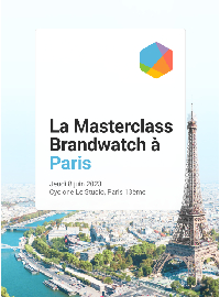 Couverture La Masterclass Brandwatch Paris 2023