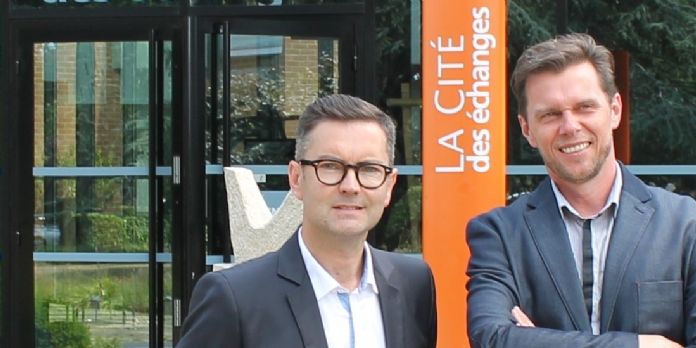 Benoît Berteloot (à gauche) est nommé directeur commercial et marketing de la Cité des échanges.